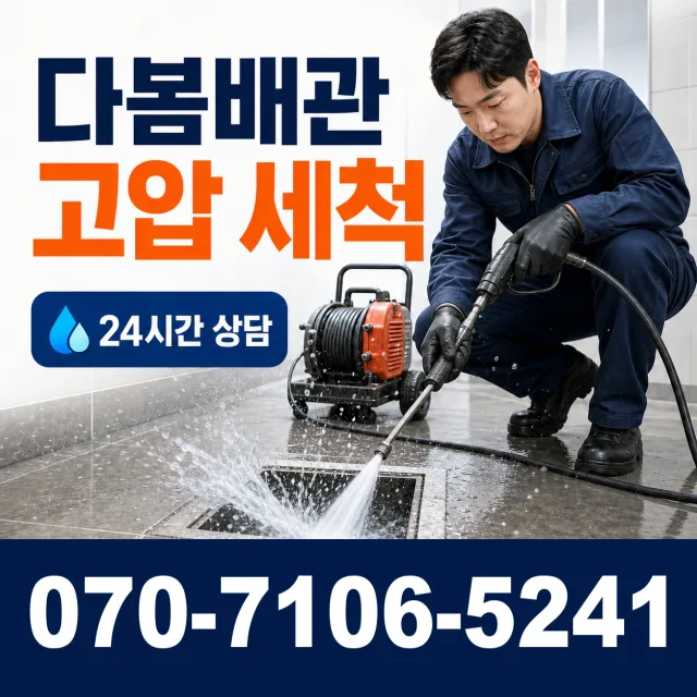 충남 공주시 수원골길 하수구막힘뚫기 상담 이미지 4
